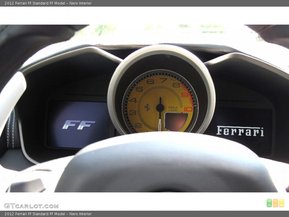 Nero Interior Gauges for the 2012 Ferrari FF  #107767429