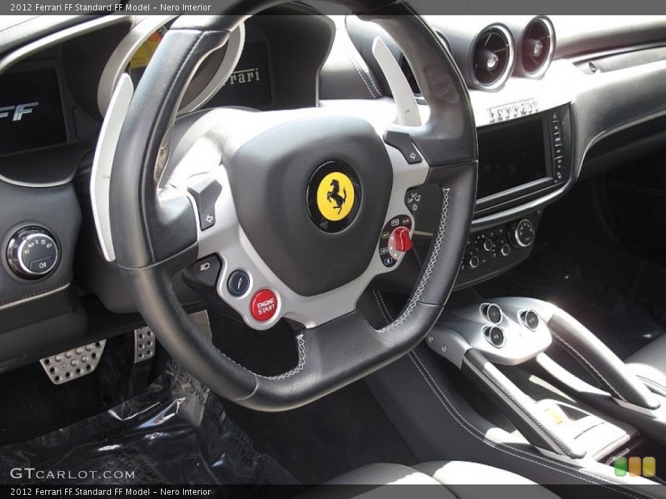 Nero Interior Steering Wheel for the 2012 Ferrari FF  #107767580