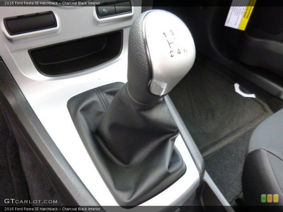 Charcoal Black Interior Transmission for the 2016 Ford Fiesta SE Hatchback #107779709