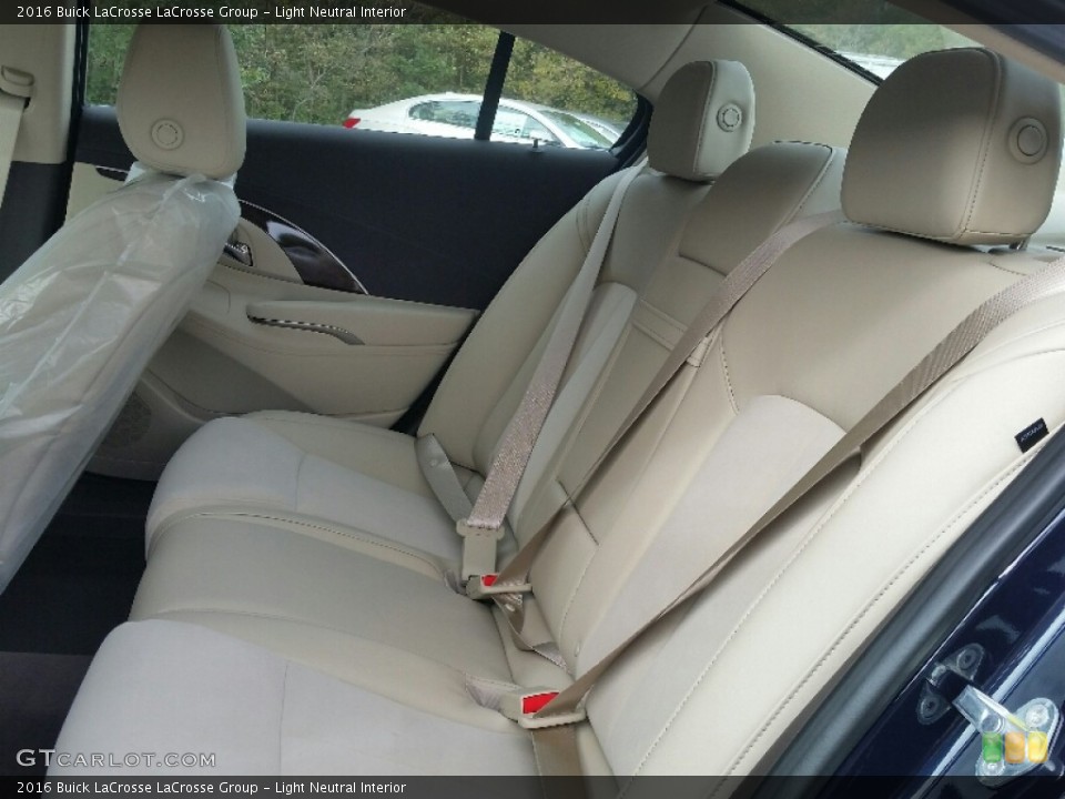 Light Neutral Interior Rear Seat for the 2016 Buick LaCrosse LaCrosse Group #107780762