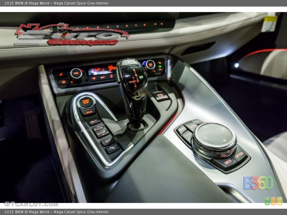 Mega Carum Spice Grey Interior Transmission for the 2015 BMW i8 Mega World #107782946