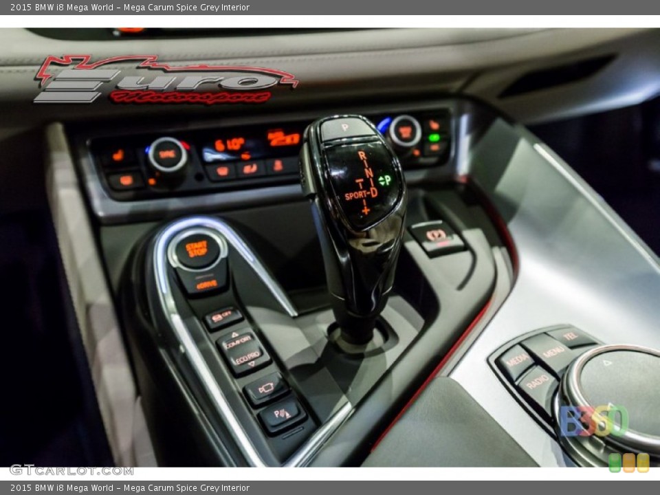Mega Carum Spice Grey Interior Transmission for the 2015 BMW i8 Mega World #107782967
