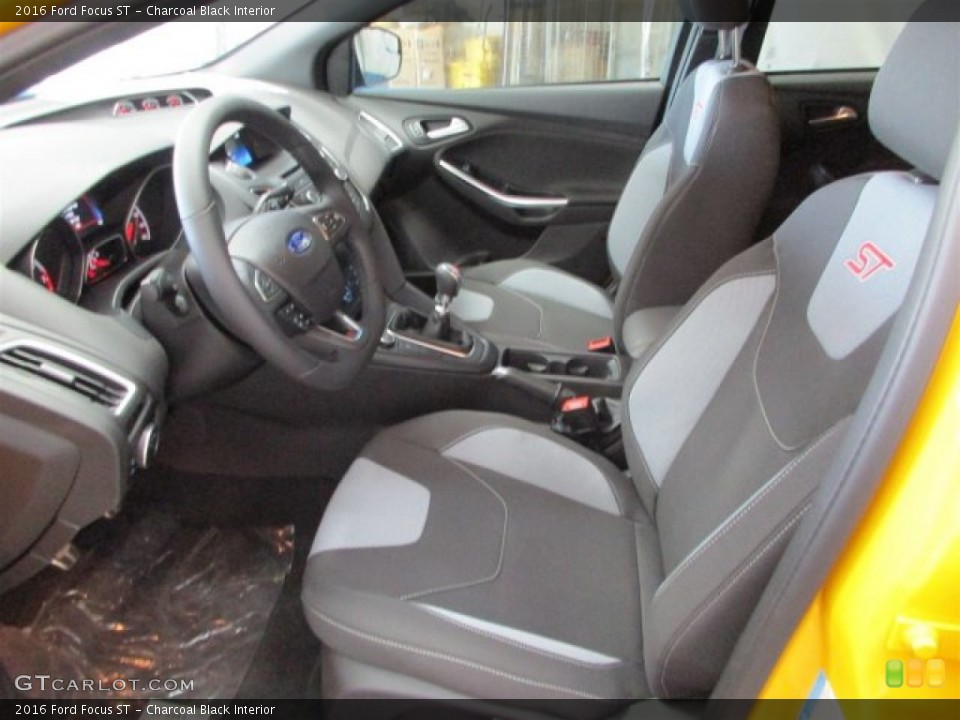 Charcoal Black Interior Front Seat for the 2016 Ford Focus ST #107786980