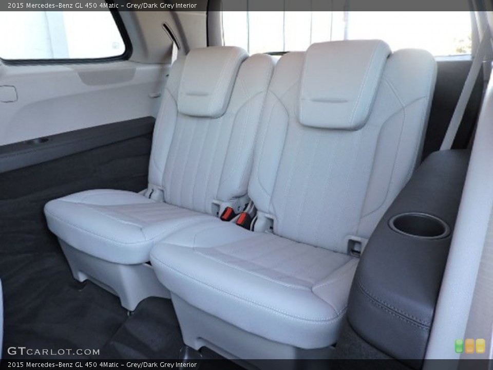 Grey/Dark Grey Interior Rear Seat for the 2015 Mercedes-Benz GL 450 4Matic #107793772