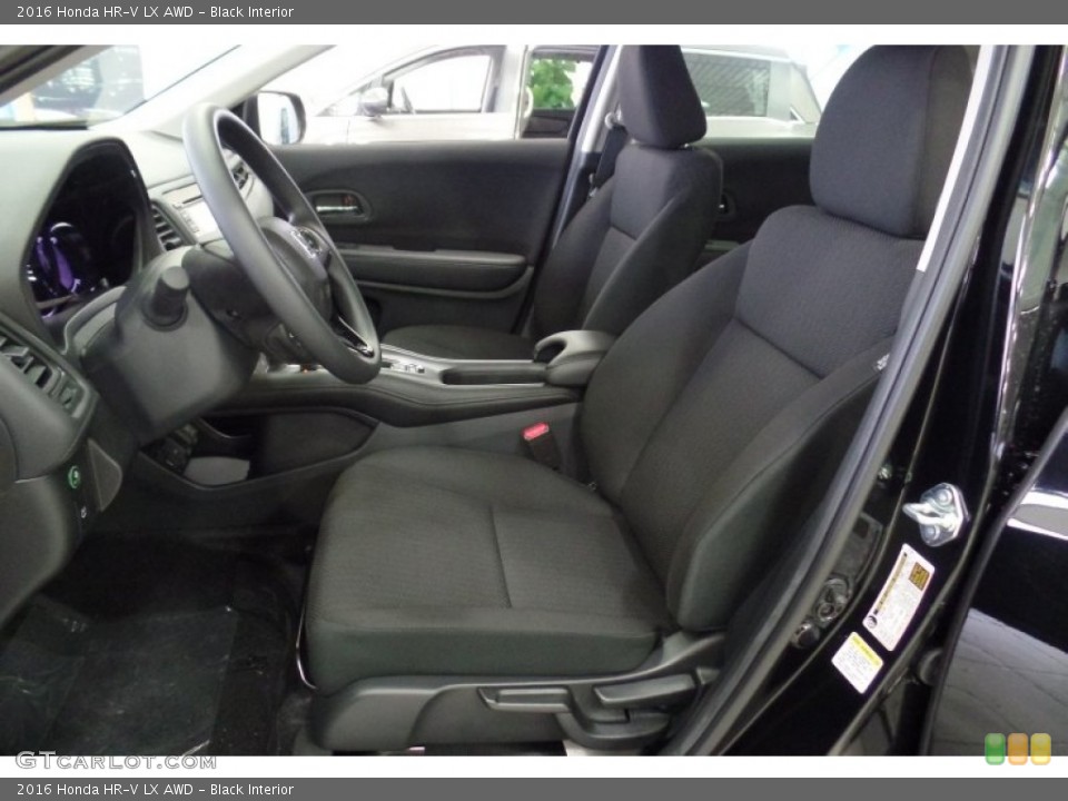 Black Interior Photo for the 2016 Honda HR-V LX AWD #107800373