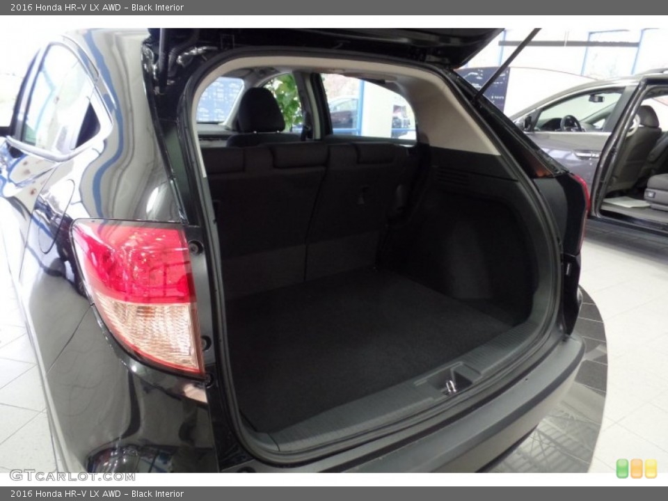 Black Interior Trunk for the 2016 Honda HR-V LX AWD #107800457