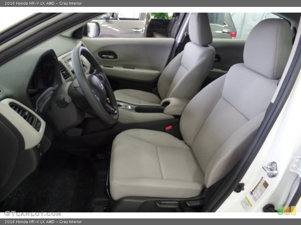 Gray Interior Photo for the 2016 Honda HR-V LX AWD #107800976