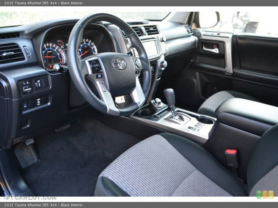 Black Interior Photo for the 2015 Toyota 4Runner SR5 4x4 #107810075
