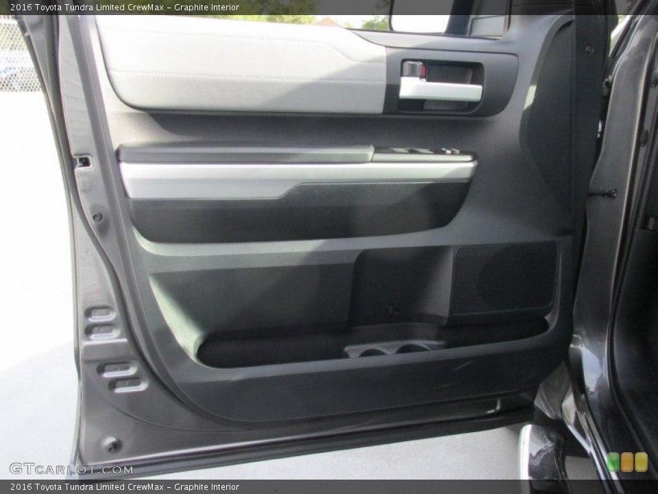 Graphite Interior Door Panel for the 2016 Toyota Tundra Limited CrewMax #107816120