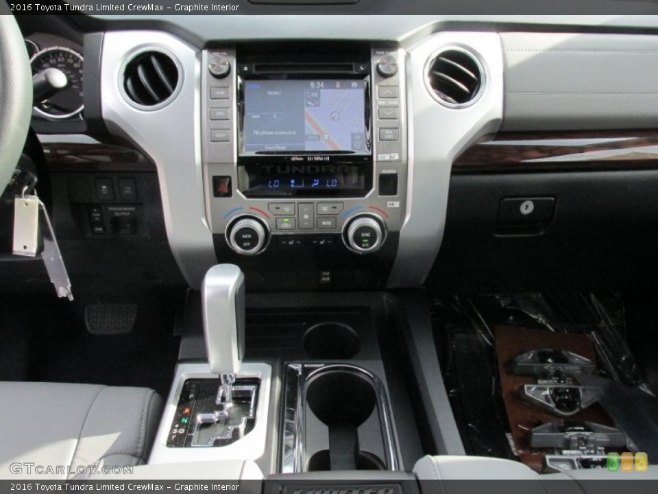 Graphite Interior Controls for the 2016 Toyota Tundra Limited CrewMax #107816264