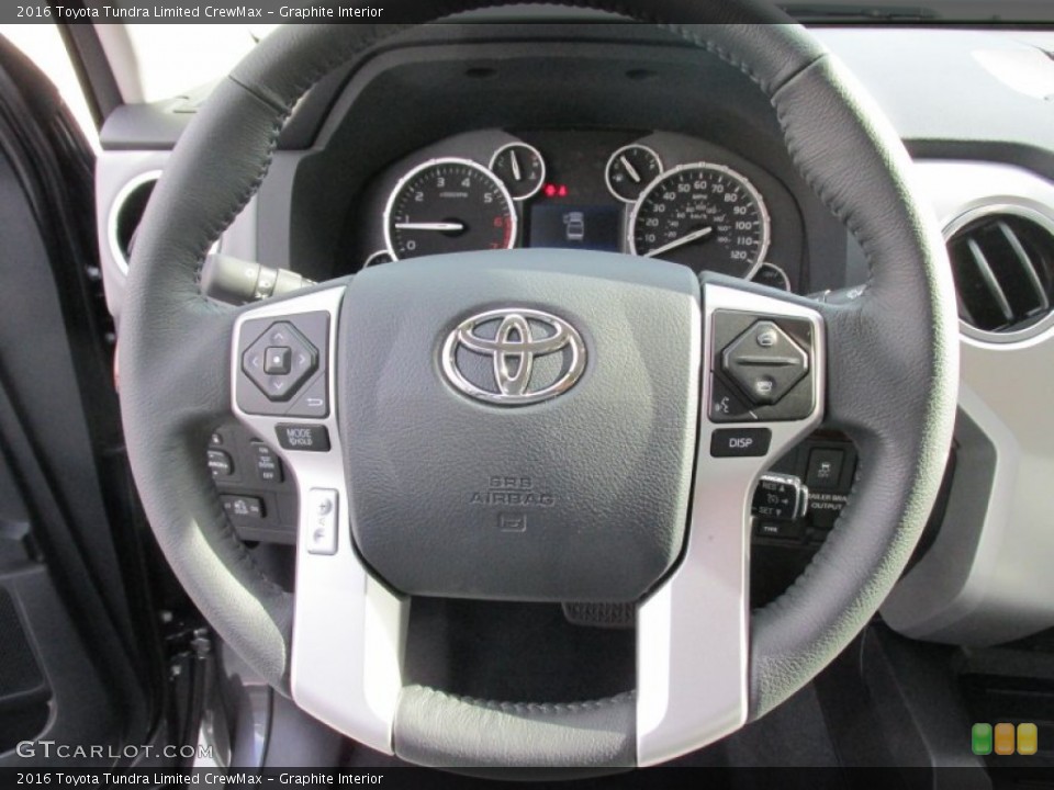Graphite Interior Steering Wheel for the 2016 Toyota Tundra Limited CrewMax #107816378