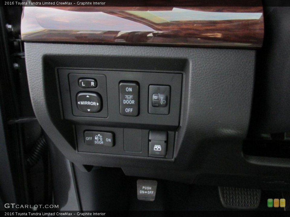 Graphite Interior Controls for the 2016 Toyota Tundra Limited CrewMax #107816432