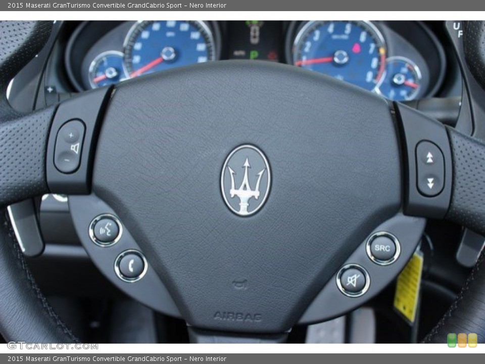 Nero Interior Controls for the 2015 Maserati GranTurismo Convertible GrandCabrio Sport #107818586