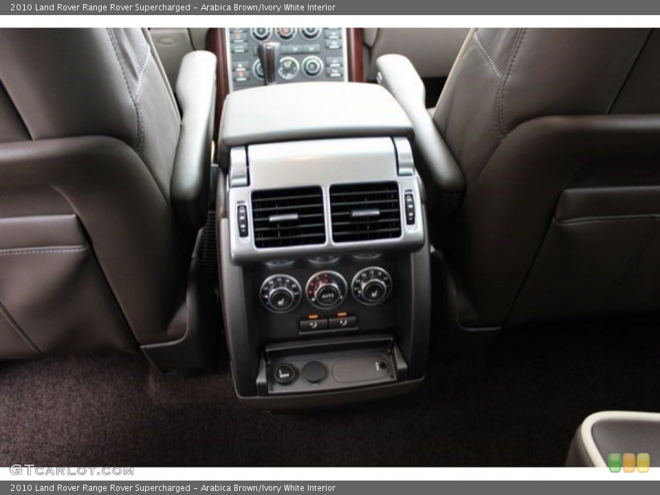 Arabica Brown/Ivory White Interior Controls for the 2010 Land Rover Range Rover Supercharged #107822129