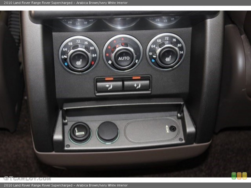 Arabica Brown/Ivory White Interior Controls for the 2010 Land Rover Range Rover Supercharged #107822144