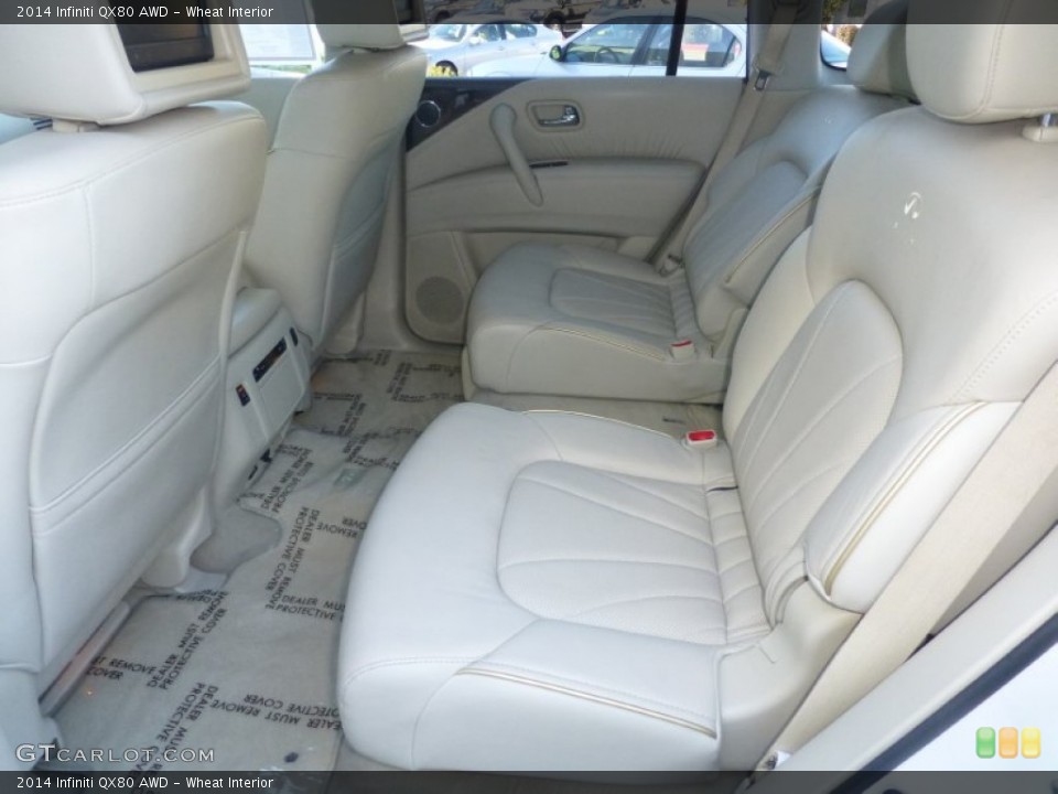 Wheat Interior Rear Seat for the 2014 Infiniti QX80 AWD #107833031