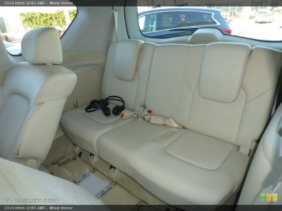 Wheat Interior Rear Seat for the 2014 Infiniti QX80 AWD #107833055