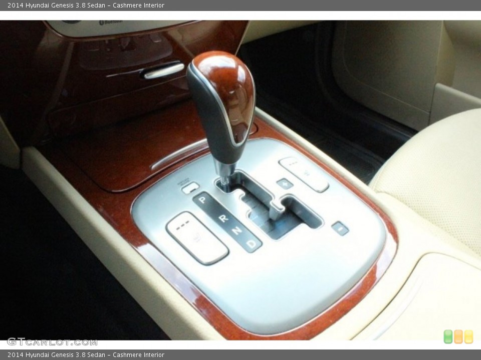 Cashmere Interior Transmission for the 2014 Hyundai Genesis 3.8 Sedan #107833172