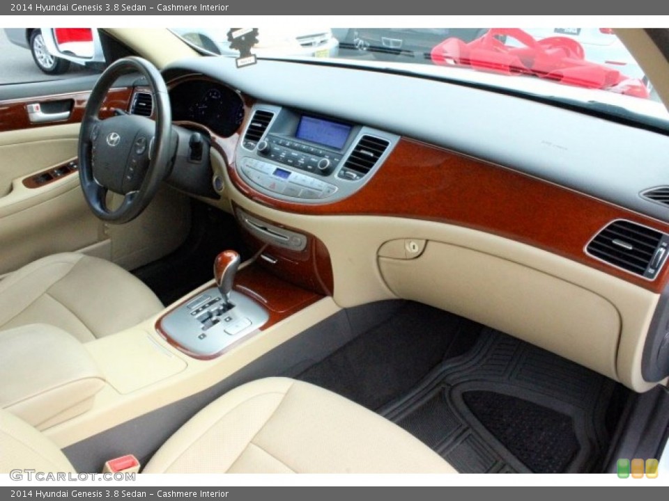 Cashmere Interior Dashboard for the 2014 Hyundai Genesis 3.8 Sedan #107833271