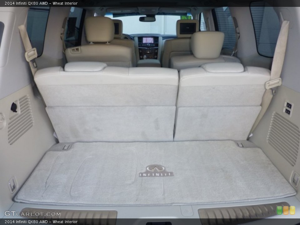 Wheat Interior Trunk for the 2014 Infiniti QX80 AWD #107833439