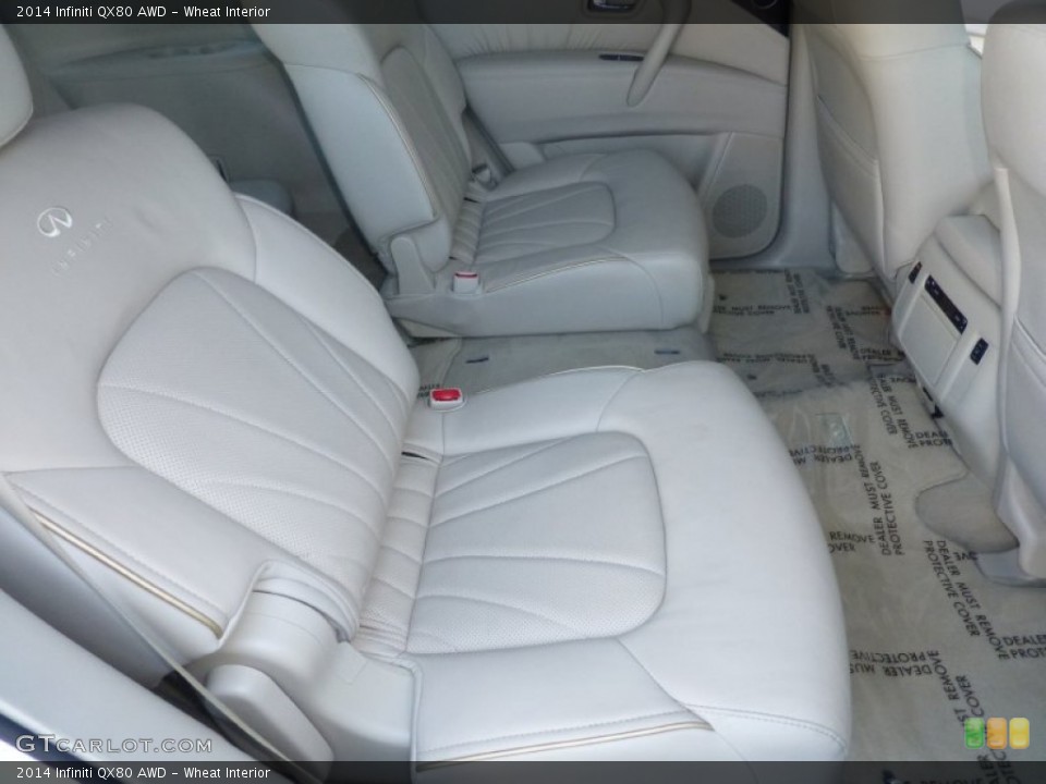 Wheat Interior Rear Seat for the 2014 Infiniti QX80 AWD #107833500