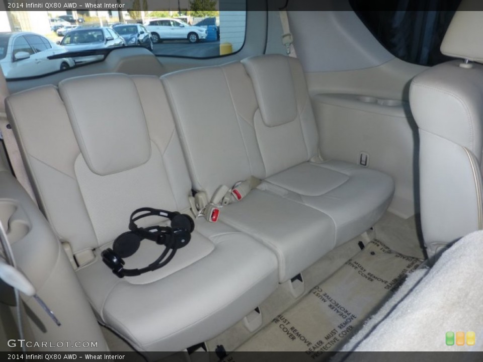 Wheat Interior Rear Seat for the 2014 Infiniti QX80 AWD #107833583