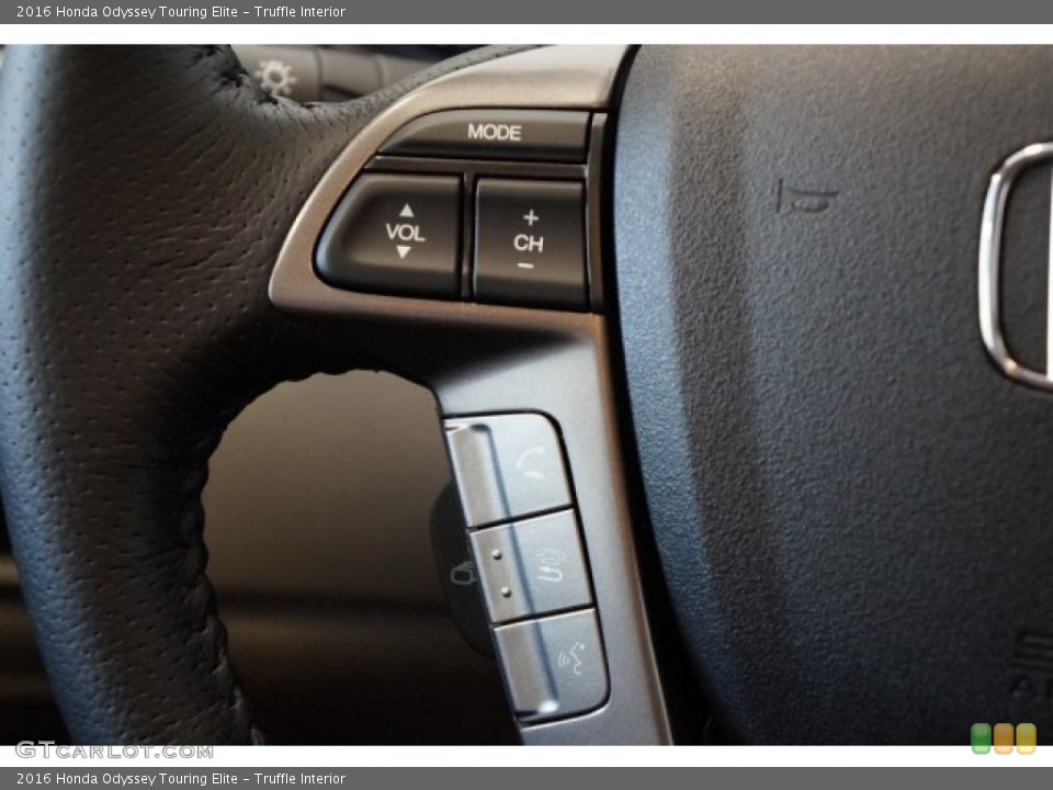 Truffle Interior Controls for the 2016 Honda Odyssey Touring Elite #107841629