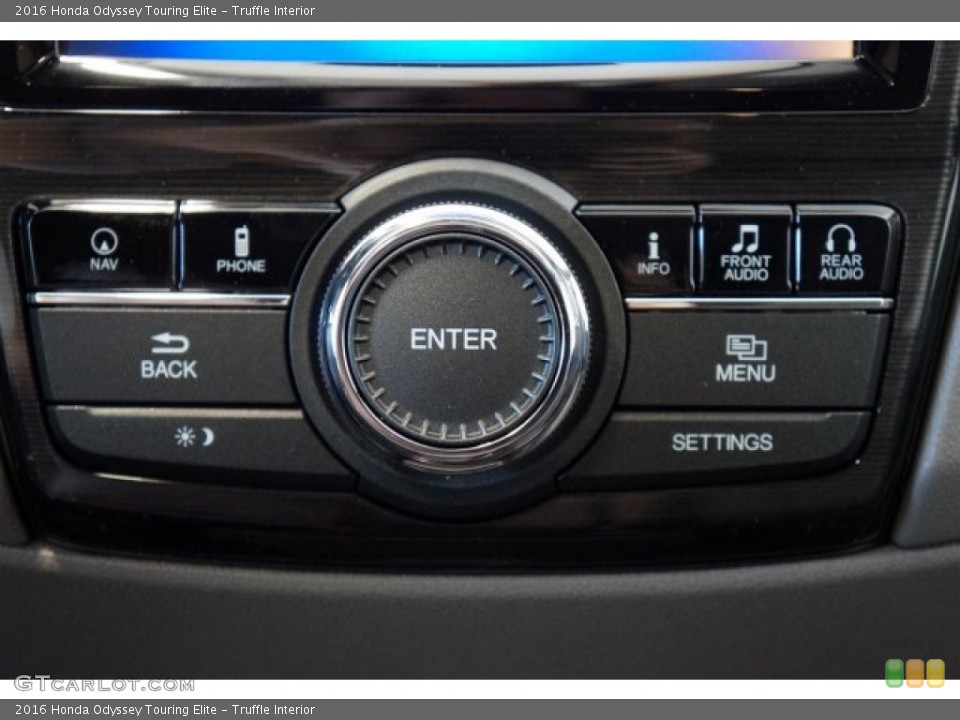 Truffle Interior Controls for the 2016 Honda Odyssey Touring Elite #107841647