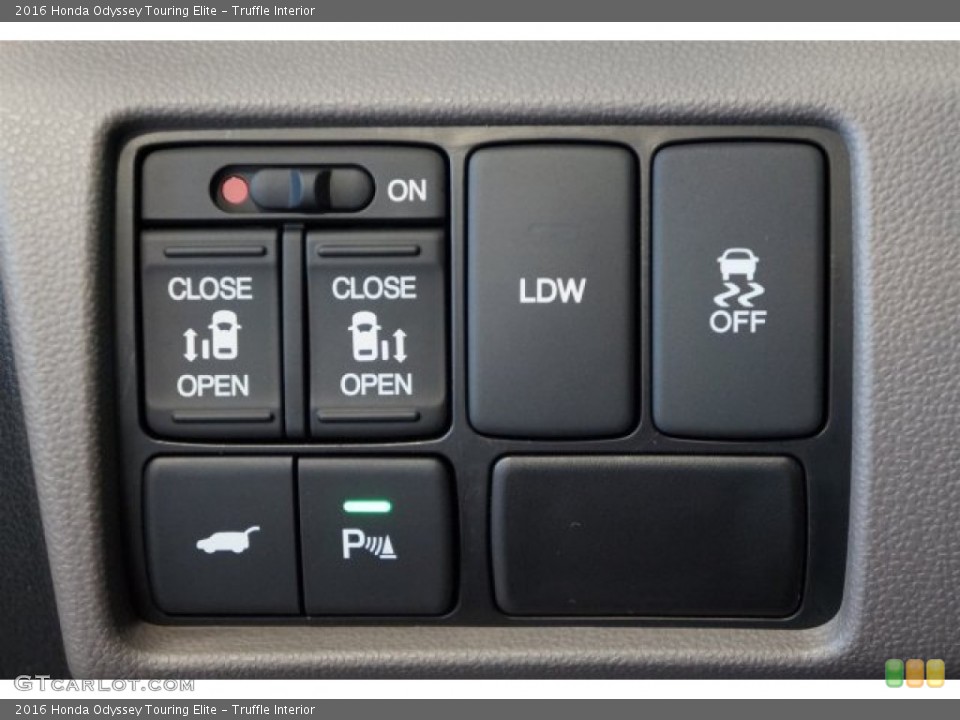Truffle Interior Controls for the 2016 Honda Odyssey Touring Elite #107841659