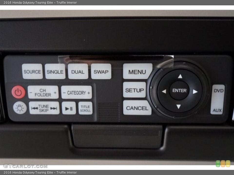 Truffle Interior Entertainment System for the 2016 Honda Odyssey Touring Elite #107841668