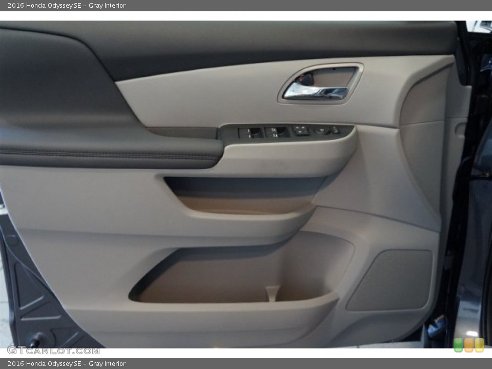 Gray Interior Door Panel for the 2016 Honda Odyssey SE #107841803