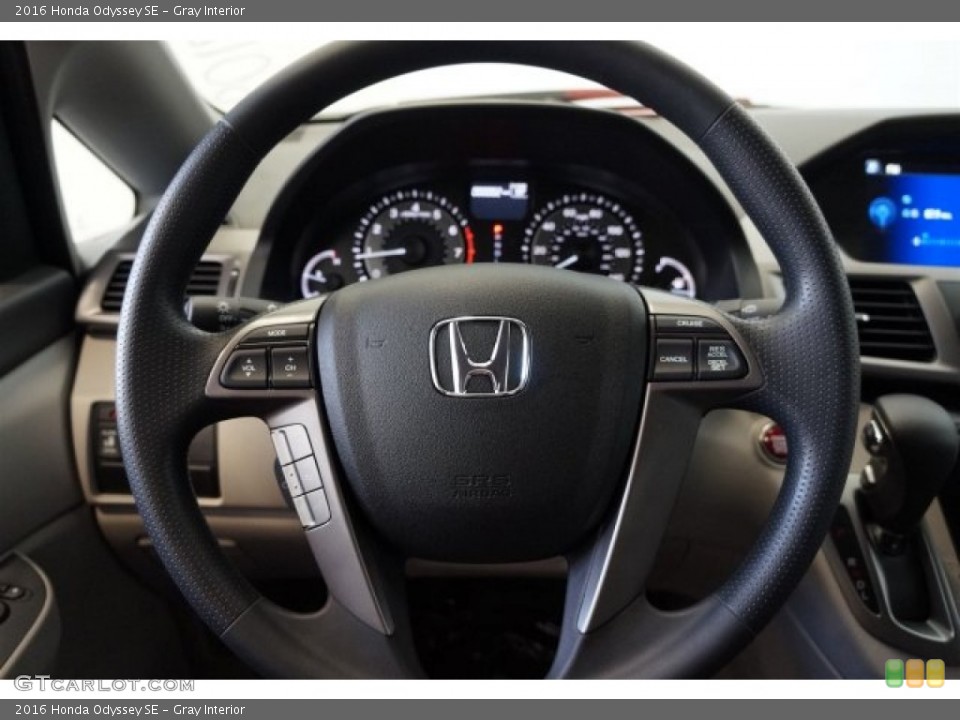 Gray Interior Steering Wheel for the 2016 Honda Odyssey SE #107841815