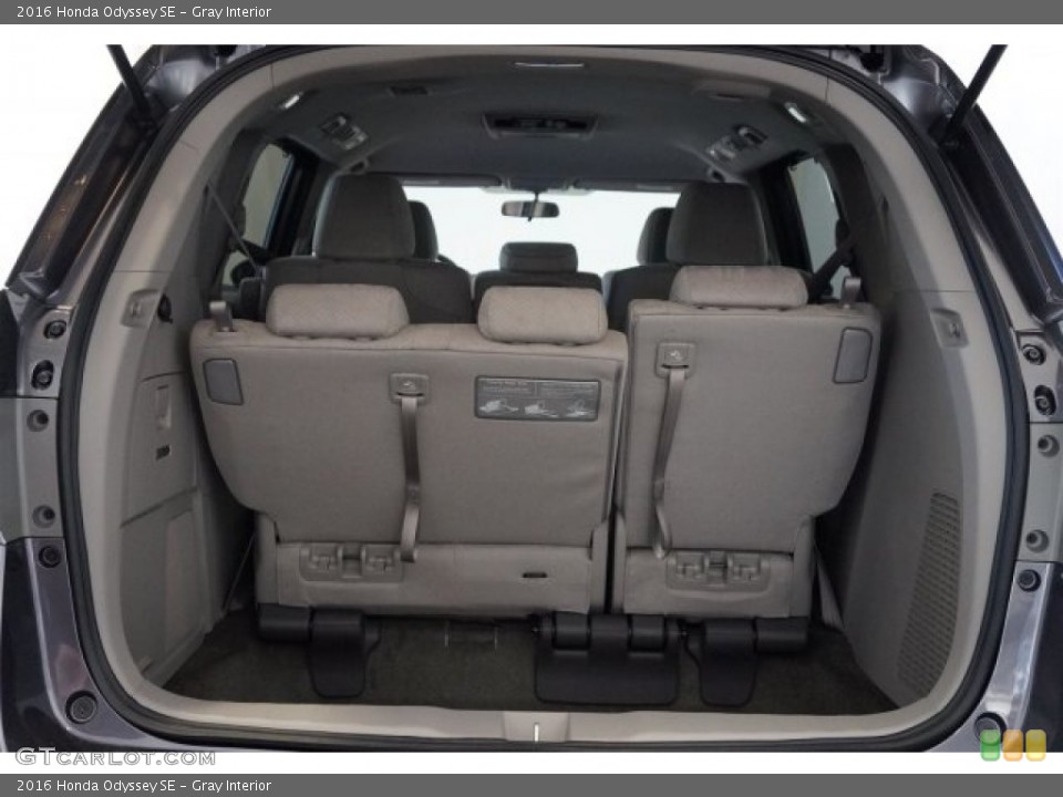 Gray Interior Trunk for the 2016 Honda Odyssey SE #107841866