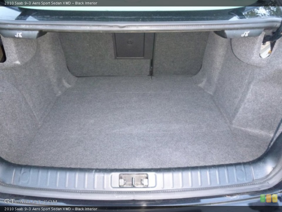 Black Interior Trunk for the 2010 Saab 9-3 Aero Sport Sedan XWD #107844024