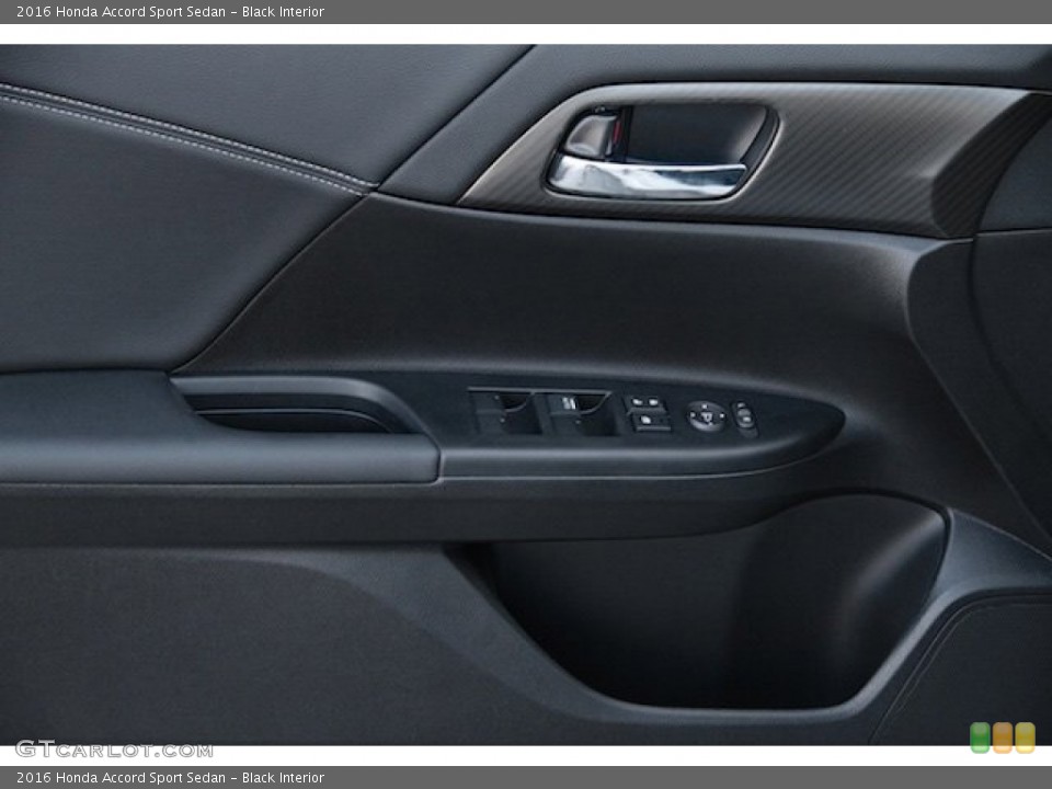 Black Interior Door Panel for the 2016 Honda Accord Sport Sedan #107846142