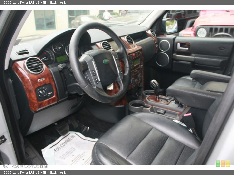 Black Interior Photo for the 2006 Land Rover LR3 V8 HSE #107846818