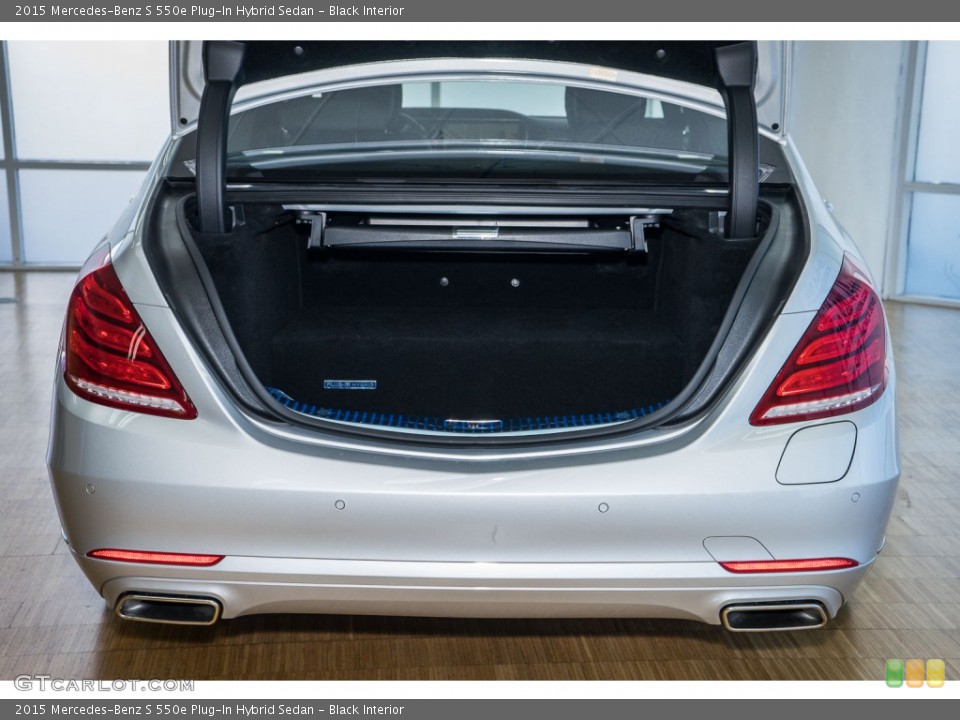 Black Interior Trunk for the 2015 Mercedes-Benz S 550e Plug-In Hybrid Sedan #107848653