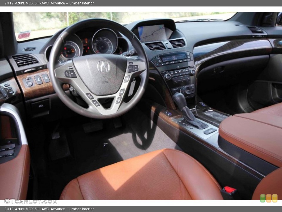 Umber 2012 Acura MDX Interiors