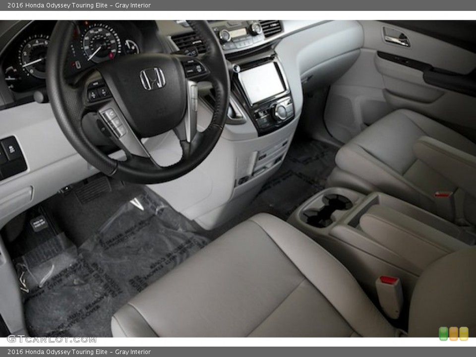 Gray 2016 Honda Odyssey Interiors