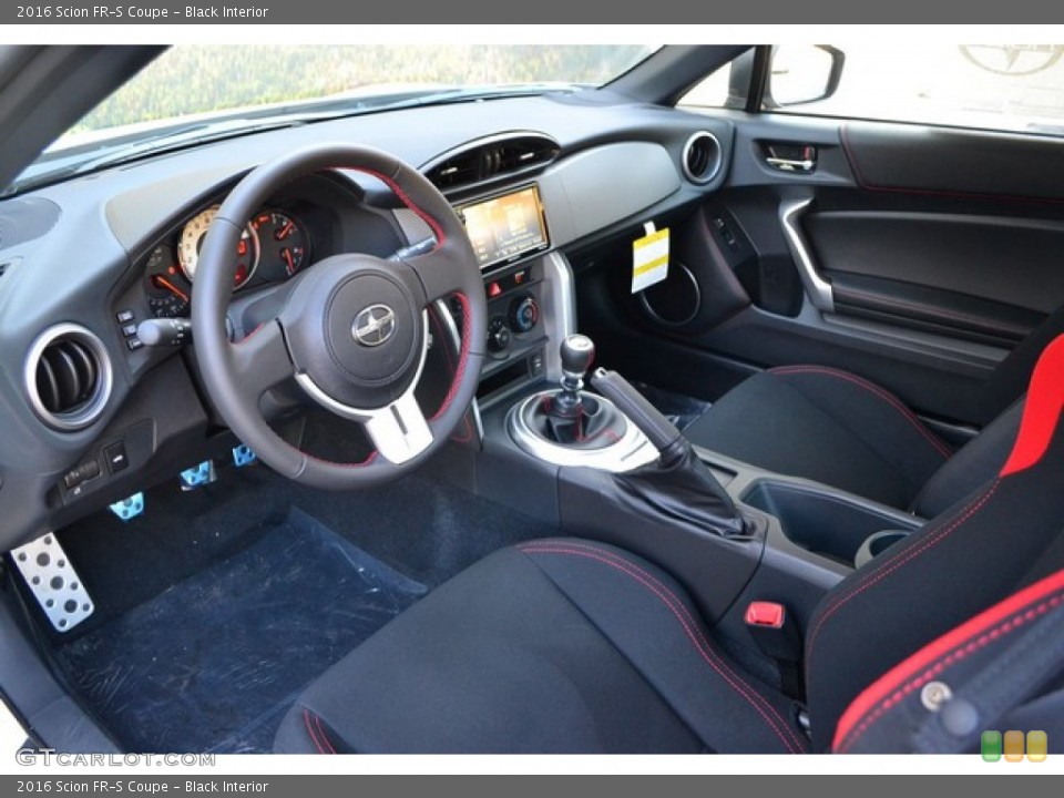 Black Interior Prime Interior for the 2016 Scion FR-S Coupe #107857304