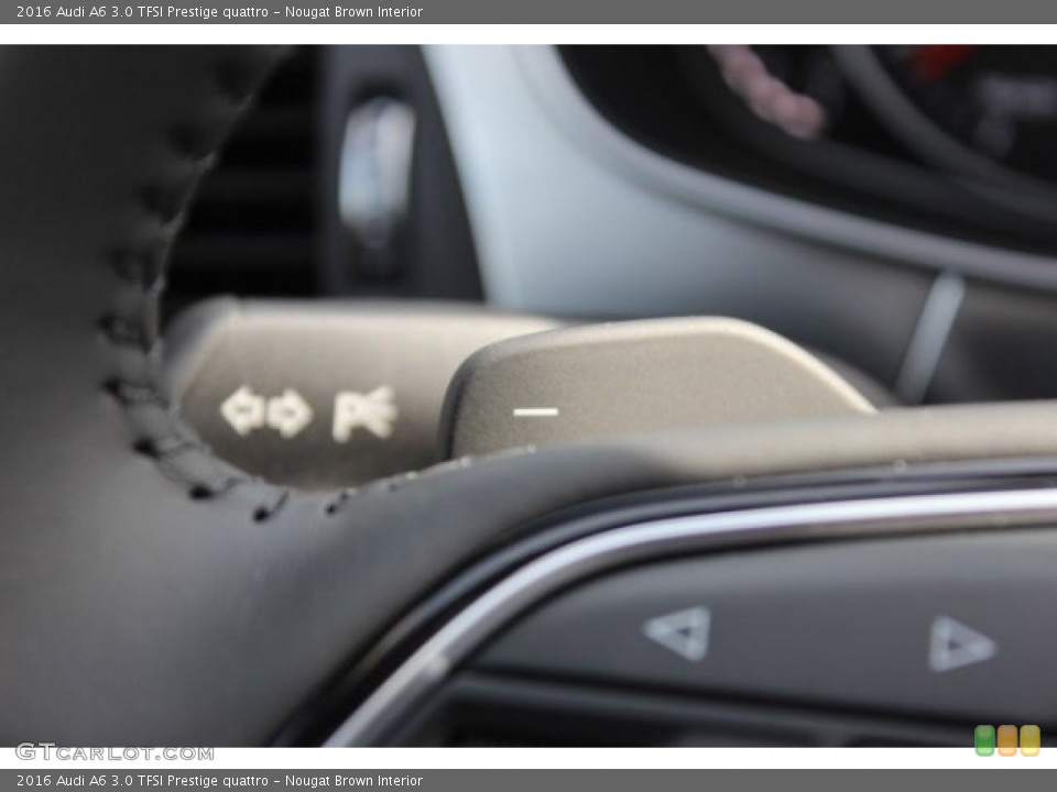 Nougat Brown Interior Transmission for the 2016 Audi A6 3.0 TFSI Prestige quattro #107857752