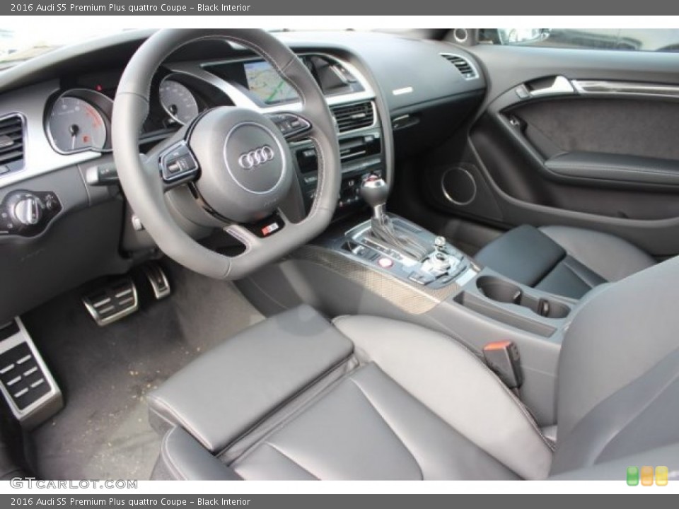 Black Interior Photo for the 2016 Audi S5 Premium Plus quattro Coupe #107858053