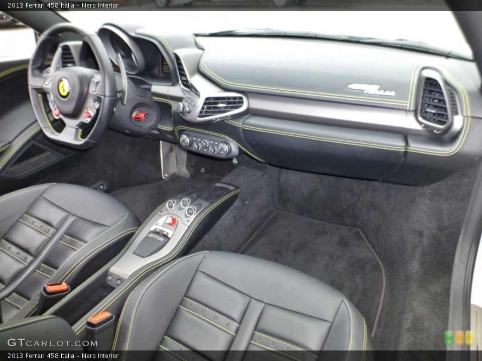 Nero Interior Dashboard for the 2013 Ferrari 458 Italia #107859411