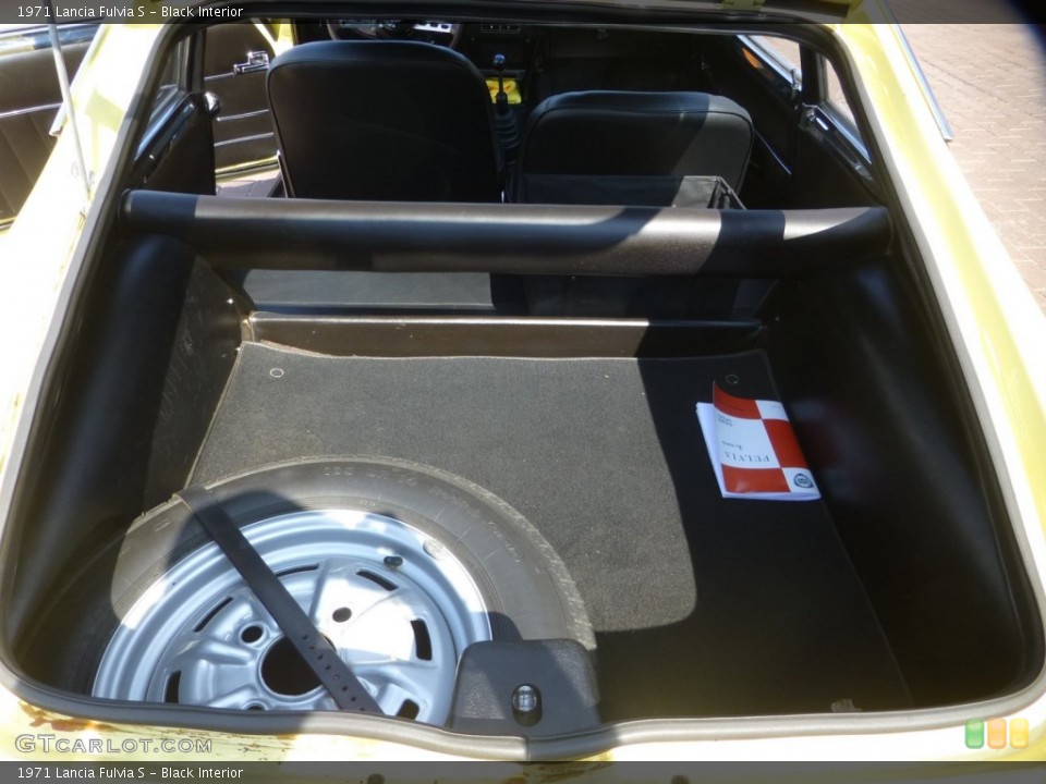 Black Interior Trunk for the 1971 Lancia Fulvia S #107859516