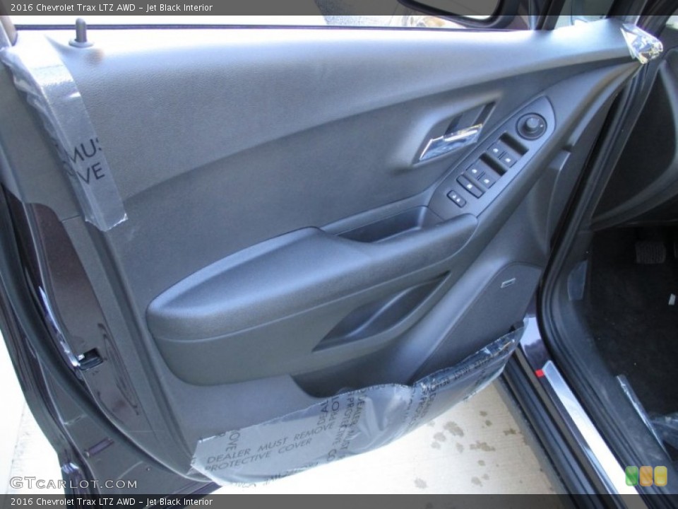 Jet Black Interior Door Panel for the 2016 Chevrolet Trax LTZ AWD #107865774