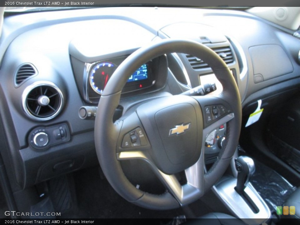Jet Black Interior Dashboard for the 2016 Chevrolet Trax LTZ AWD #107865876
