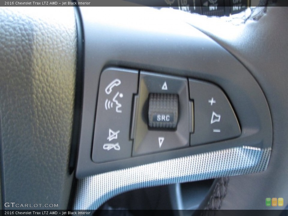 Jet Black Interior Controls for the 2016 Chevrolet Trax LTZ AWD #107865972