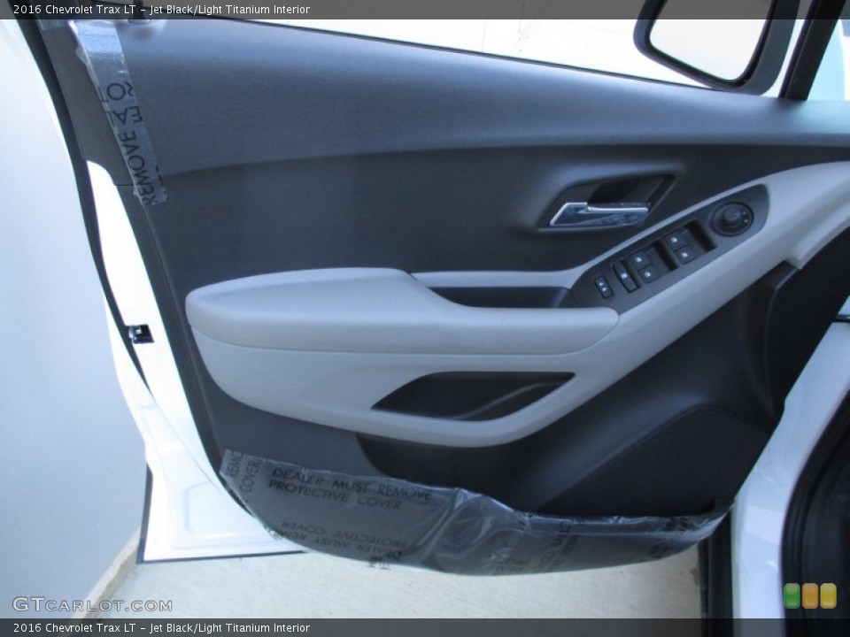 Jet Black/Light Titanium Interior Door Panel for the 2016 Chevrolet Trax LT #107866726
