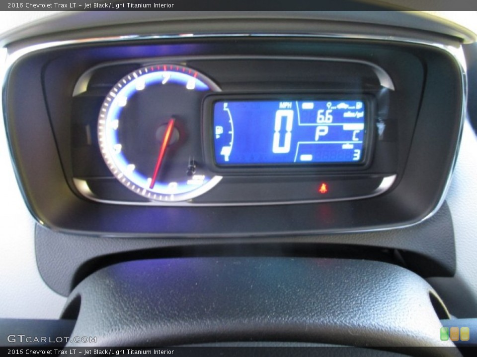 Jet Black/Light Titanium Interior Gauges for the 2016 Chevrolet Trax LT #107866932