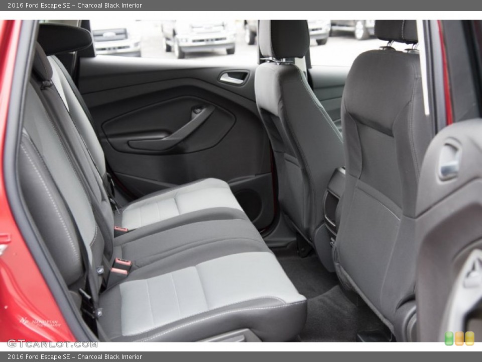 Charcoal Black Interior Rear Seat for the 2016 Ford Escape SE #107883510